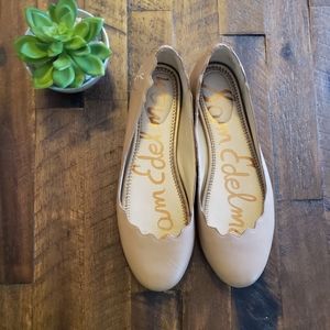 Sam Edleman Beige Finnegan Ballet Flats Size 6.5